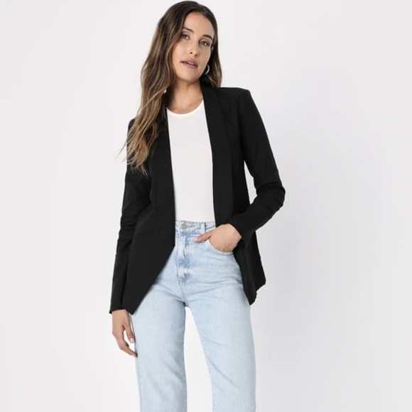 Lulu’s | NWT black blazer - Picture 3 of 6
